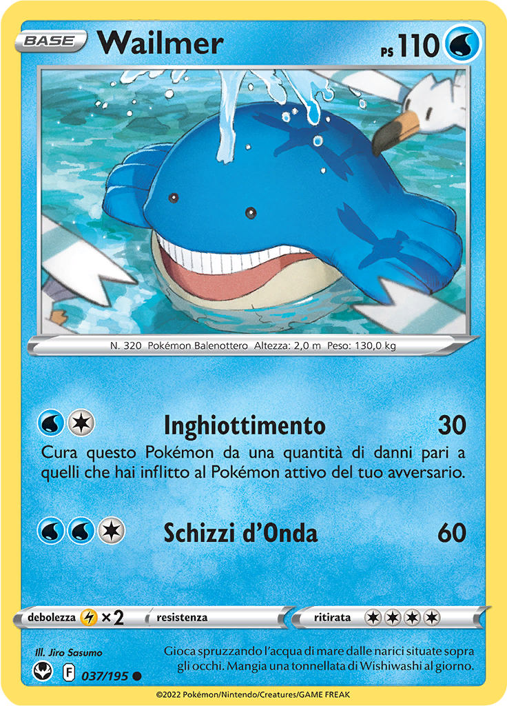 Wailmer (Reverse Holo)