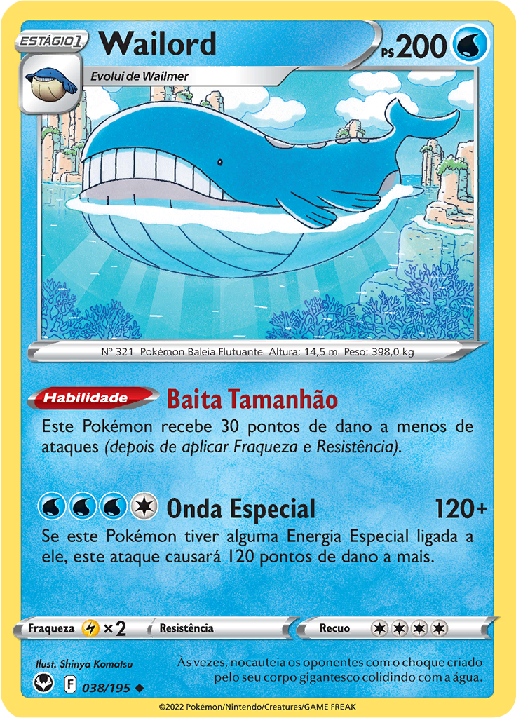 Wailord (Reverse Holo)