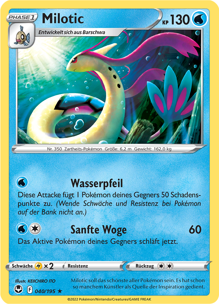 Milotic (Reverse Holo)