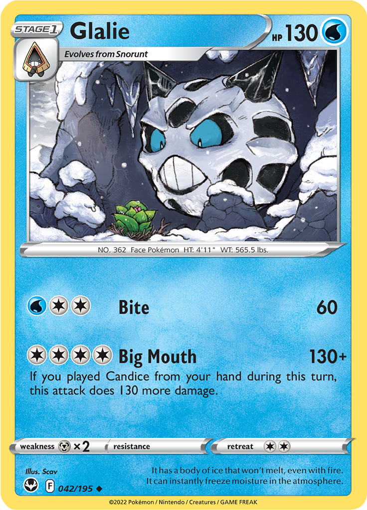 Glalie (Reverse Holo)