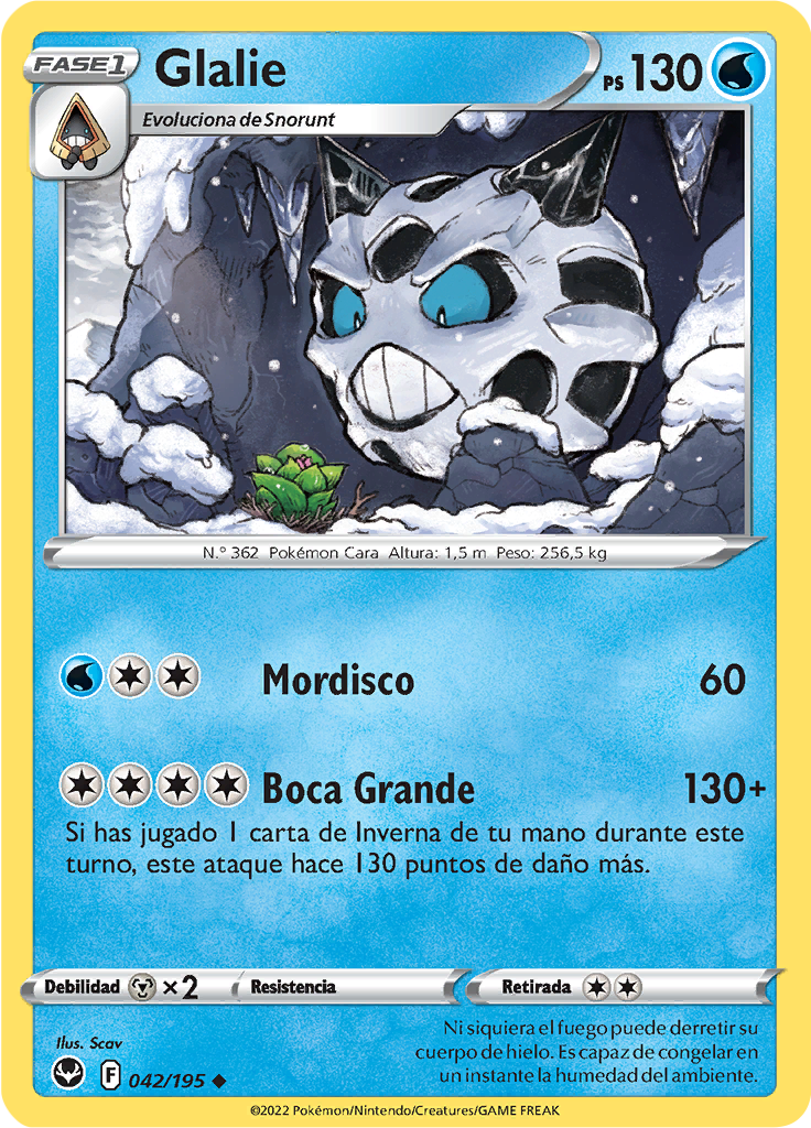 Glalie (Reverse Holo)