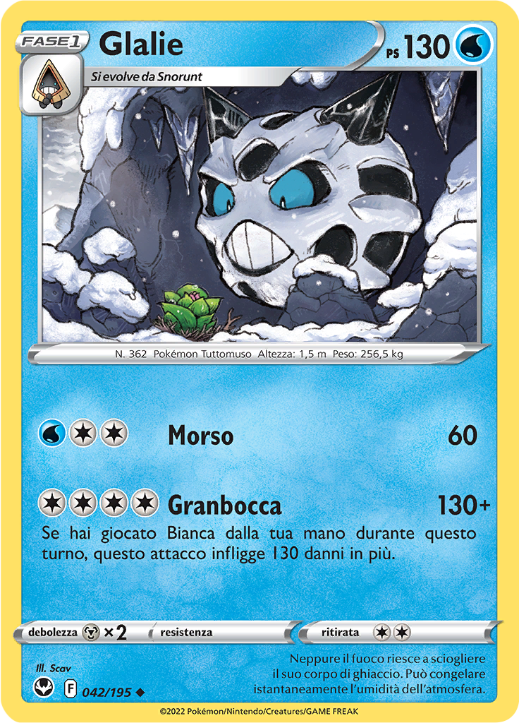 Glalie (Reverse Holo)