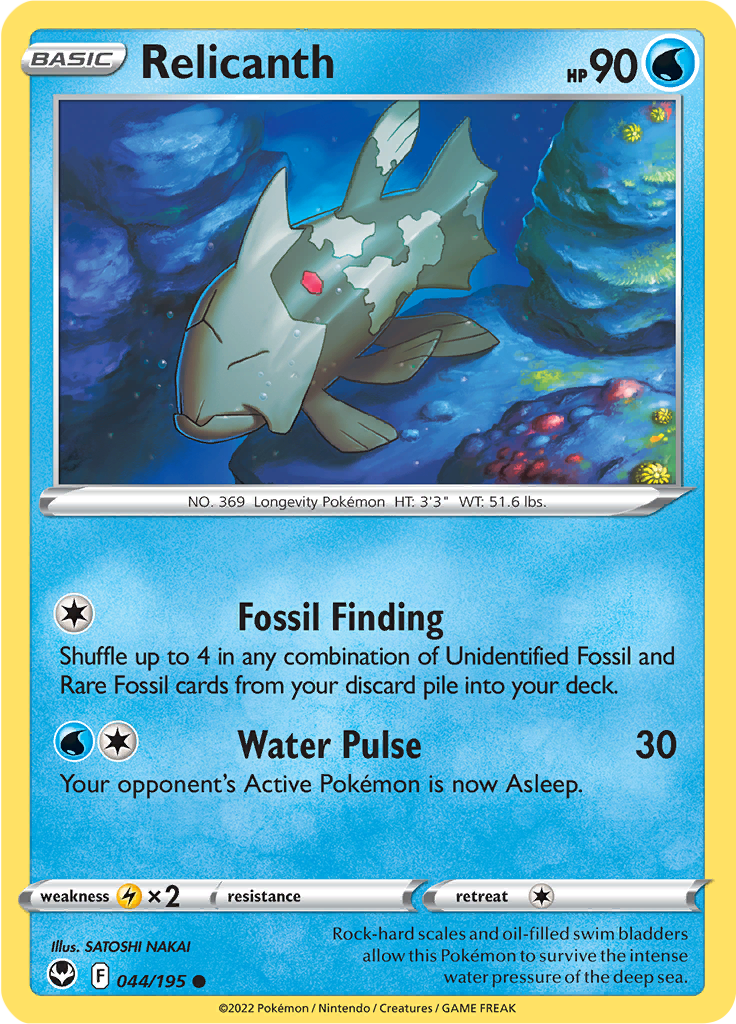 Relicanth (Reverse Holo)