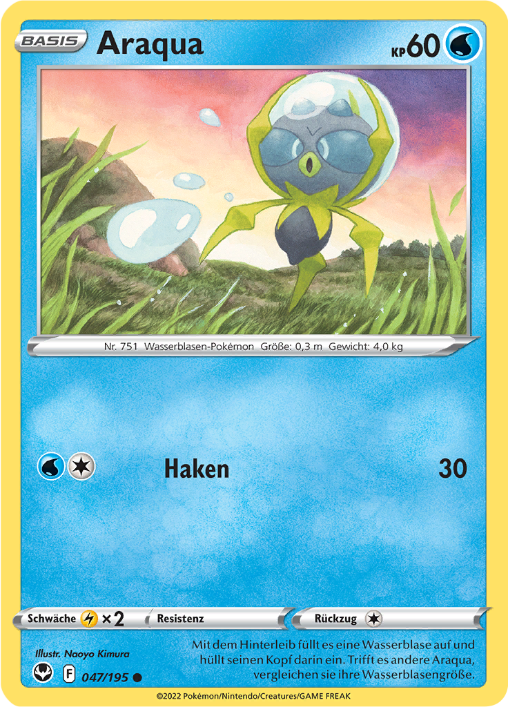 Araqua (Reverse Holo)