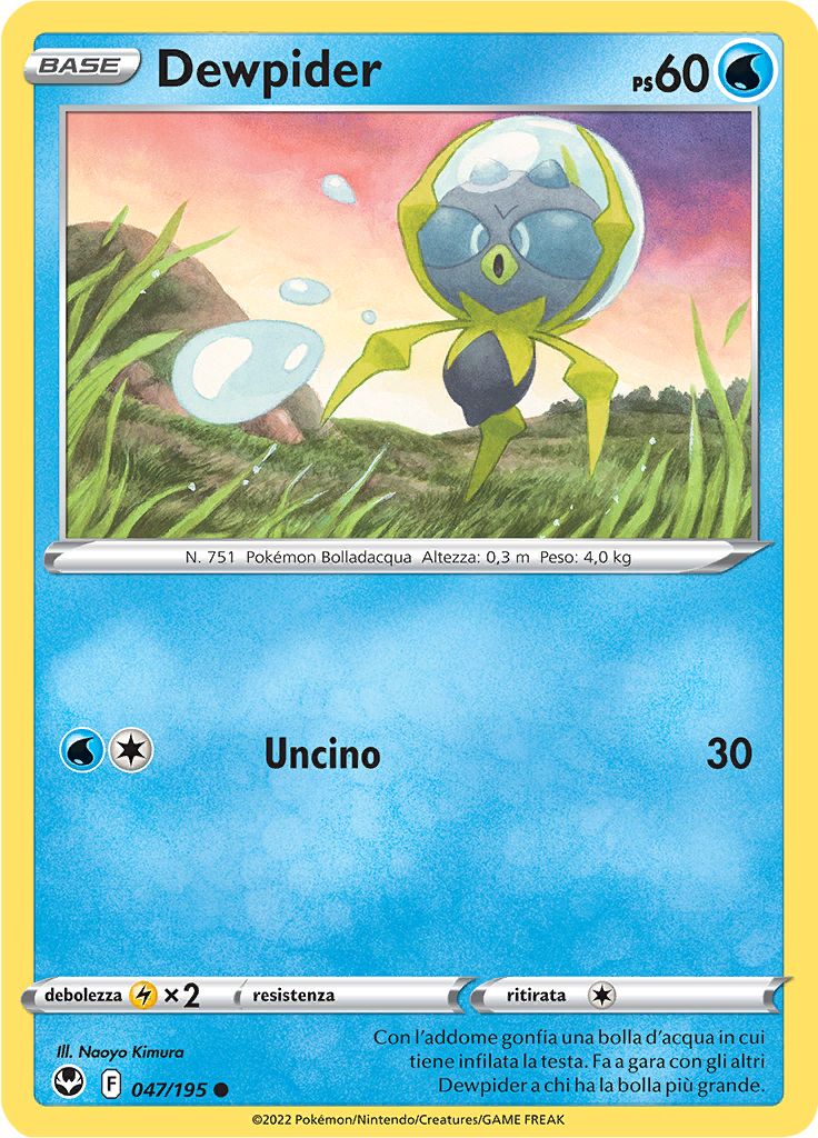 Dewpider (Reverse Holo)