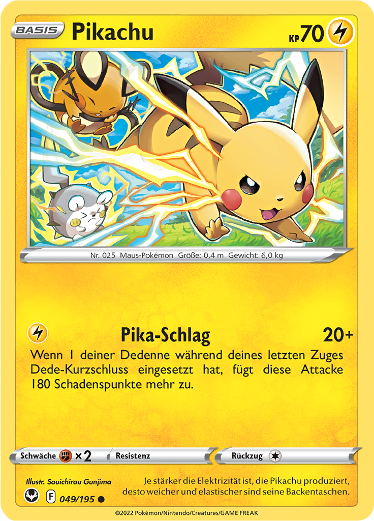 Pikachu (Reverse Holo)