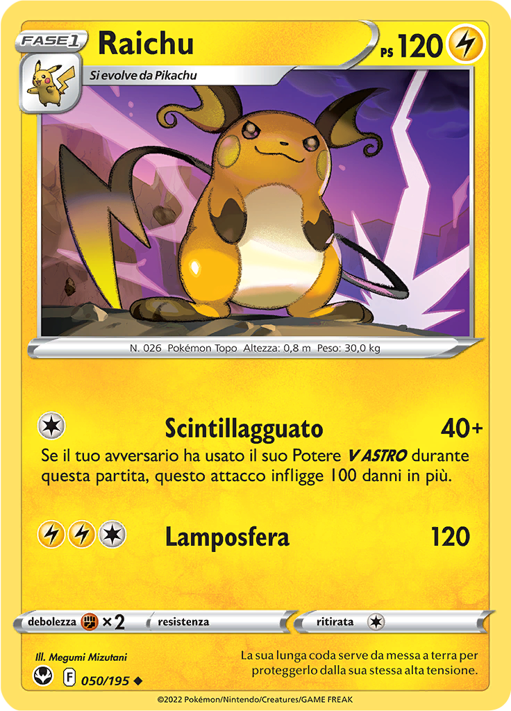 Raichu (Reverse Holo)