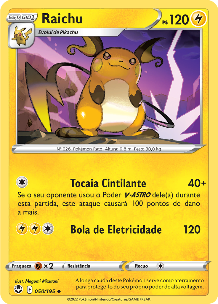 Raichu (Reverse Holo)