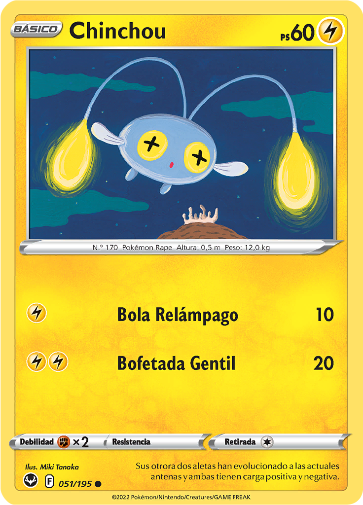 Chinchou (Reverse Holo)