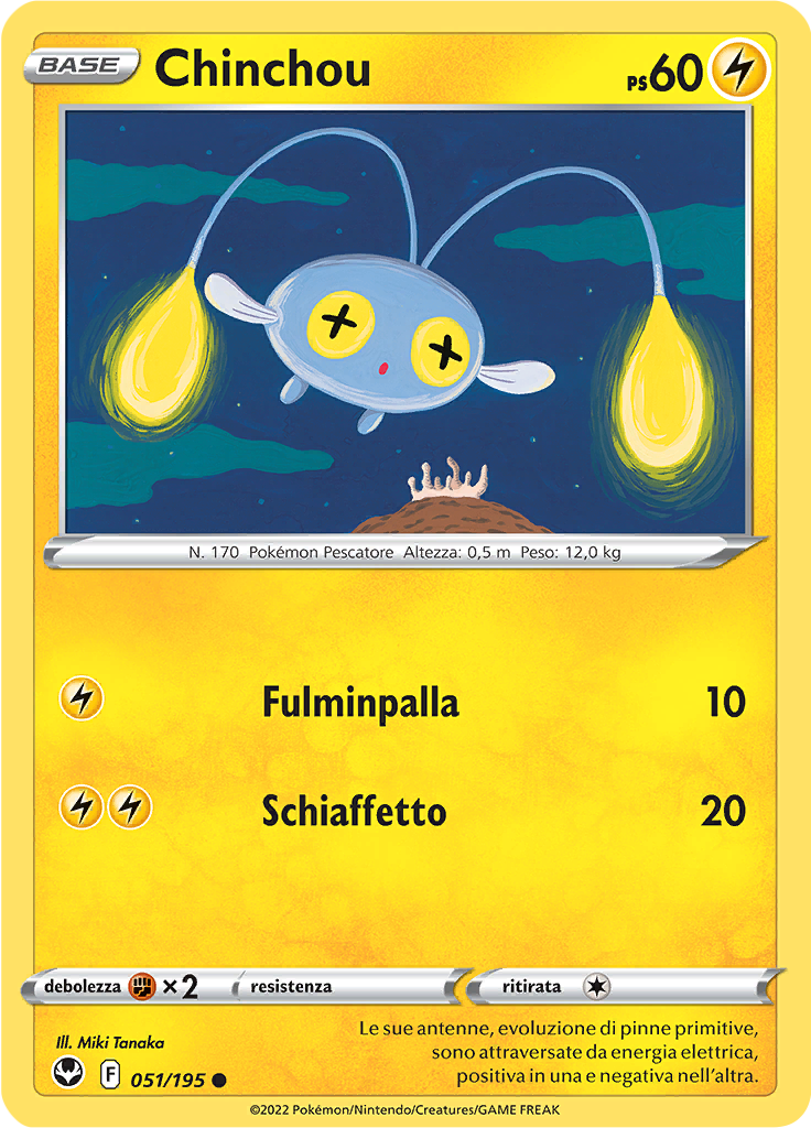 Chinchou (Reverse Holo)
