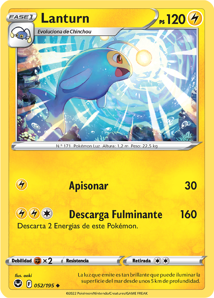 Lanturn (Reverse Holo)