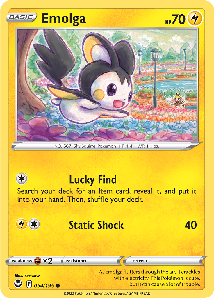 Emolga (Reverse Holo)