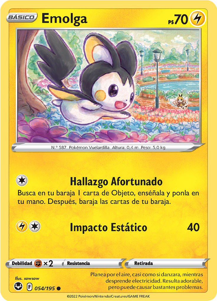 Emolga (Reverse Holo)