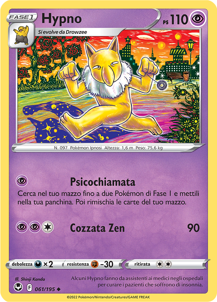 Hypno (Reverse Holo)
