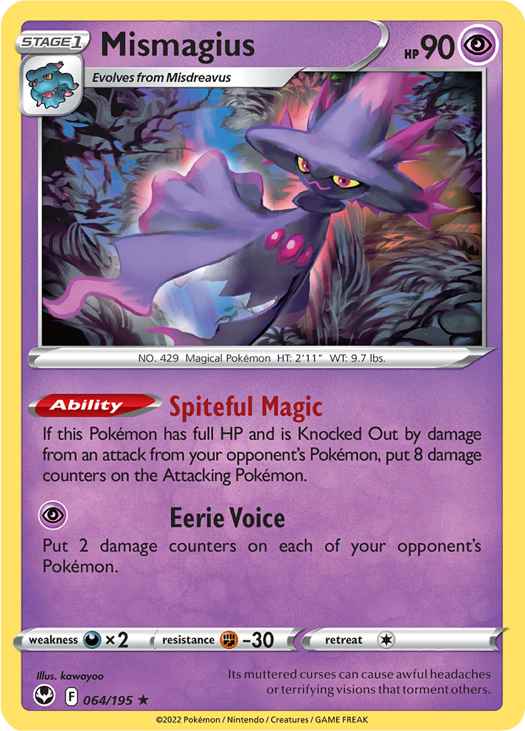Mismagius (Reverse Holo)