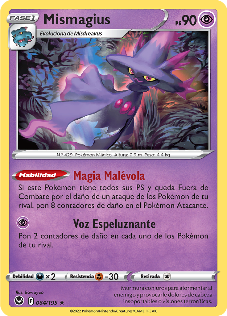 Mismagius (Reverse Holo)