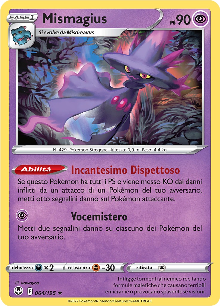 Mismagius (Reverse Holo)