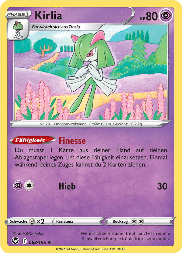 Kirlia (Reverse Holo)