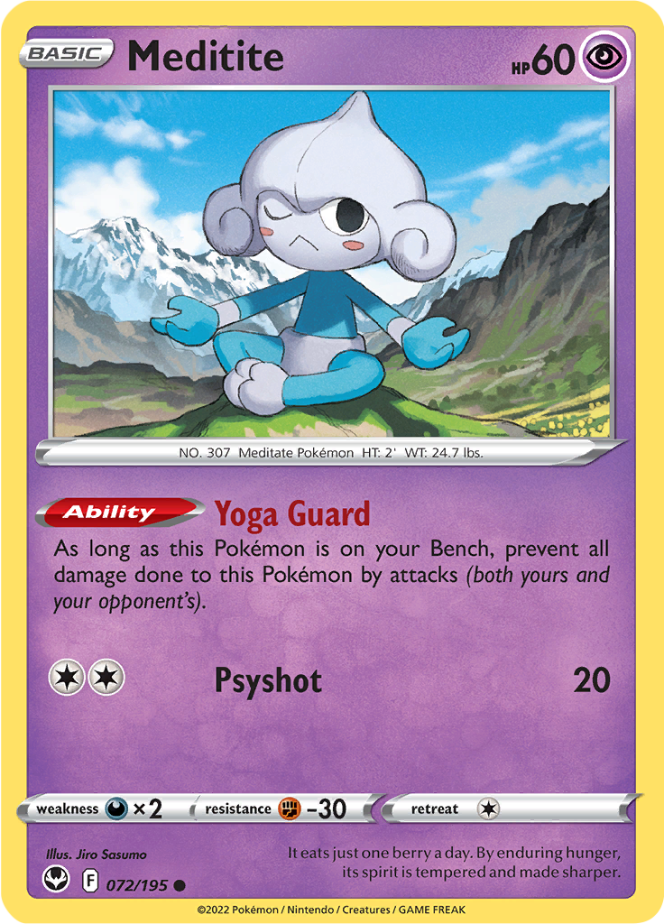 Meditite (Reverse Holo)