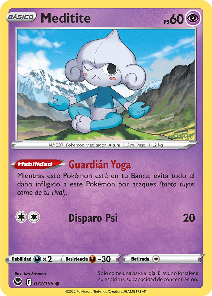 Meditite (Reverse Holo)
