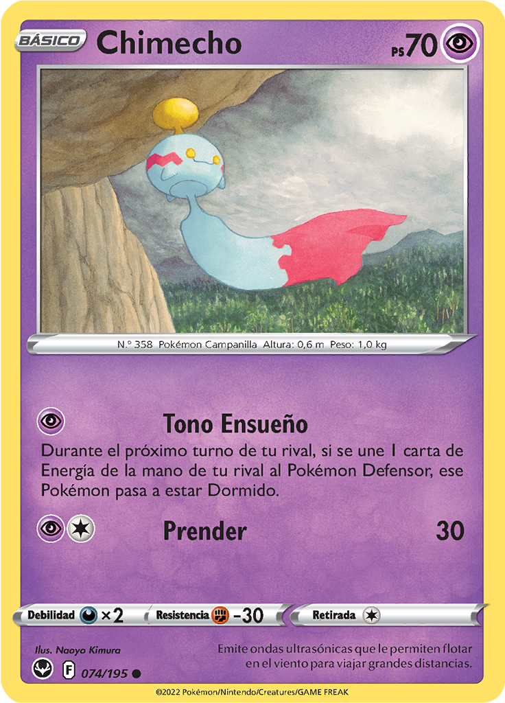 Chimecho (Reverse Holo)