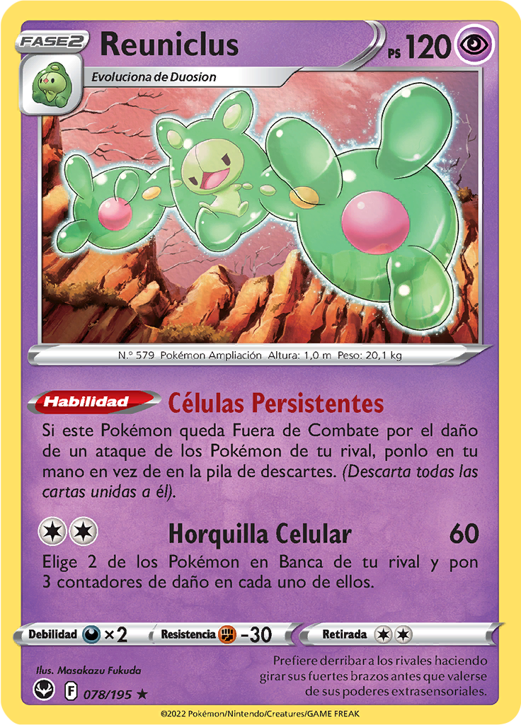 Reuniclus (Reverse Holo)