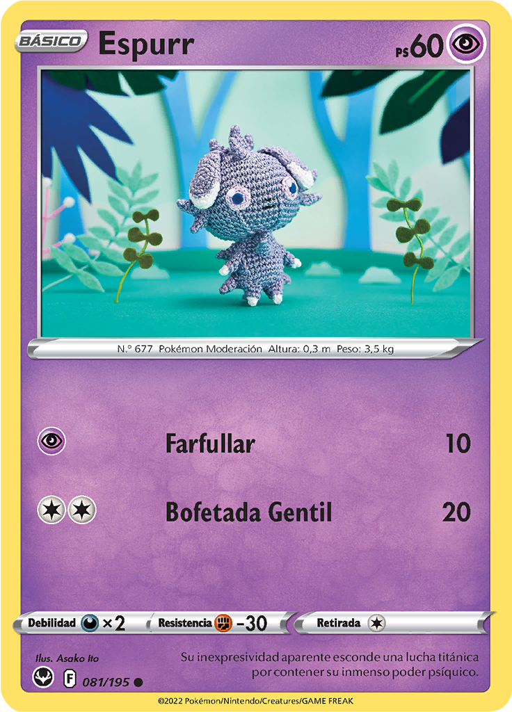 Espurr (Reverse Holo)
