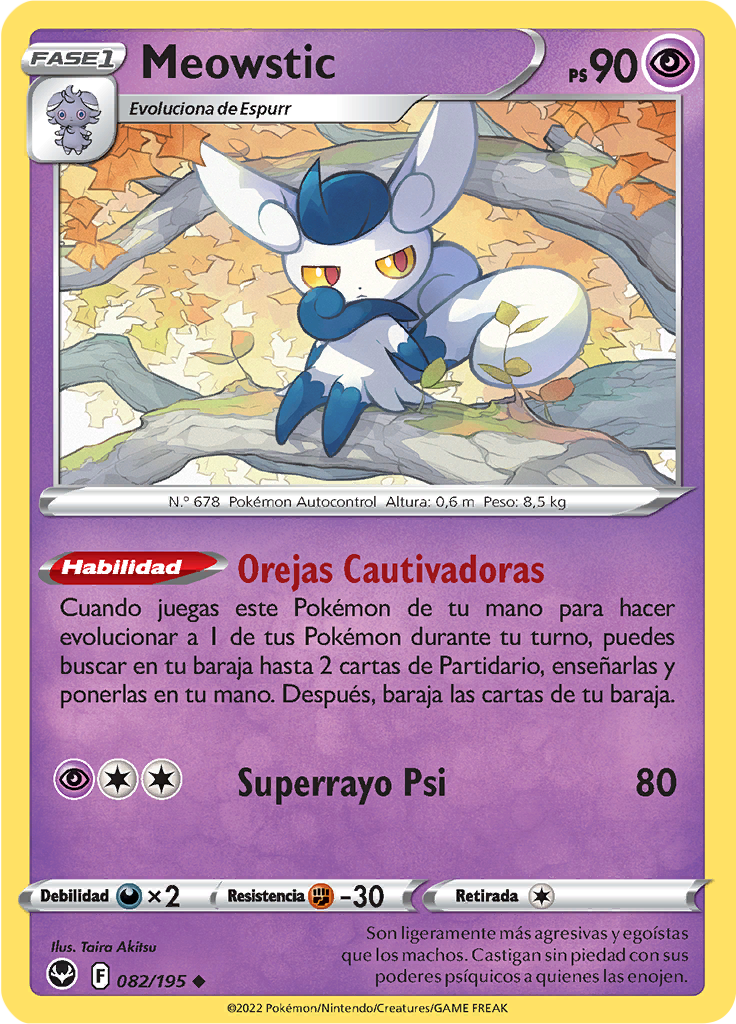Meowstic (Reverse Holo)