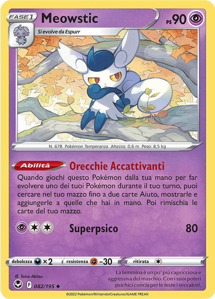 Meowstic (Reverse Holo)