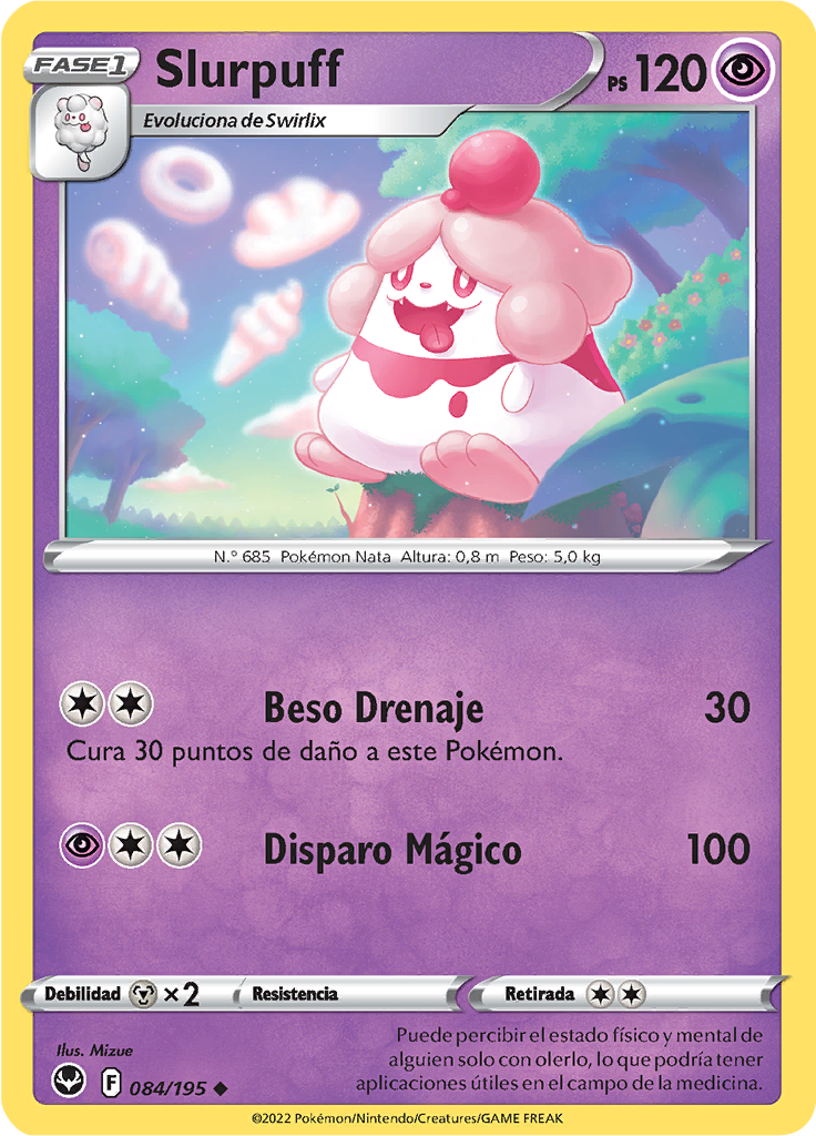 Slurpuff (Reverse Holo)