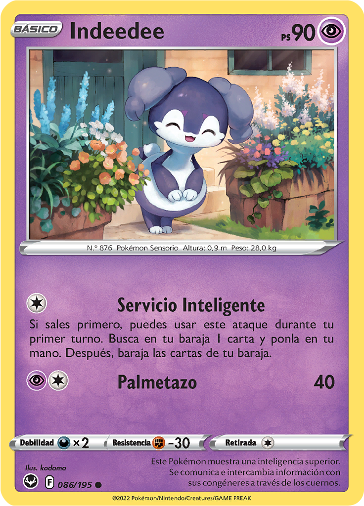 Indeedee (Reverse Holo)
