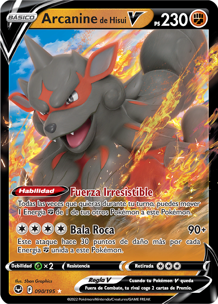 Arcanine de Hisui V