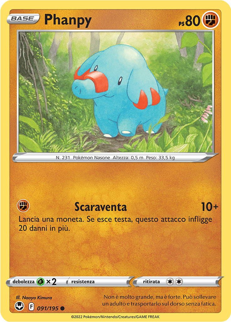 Phanpy (Reverse Holo)