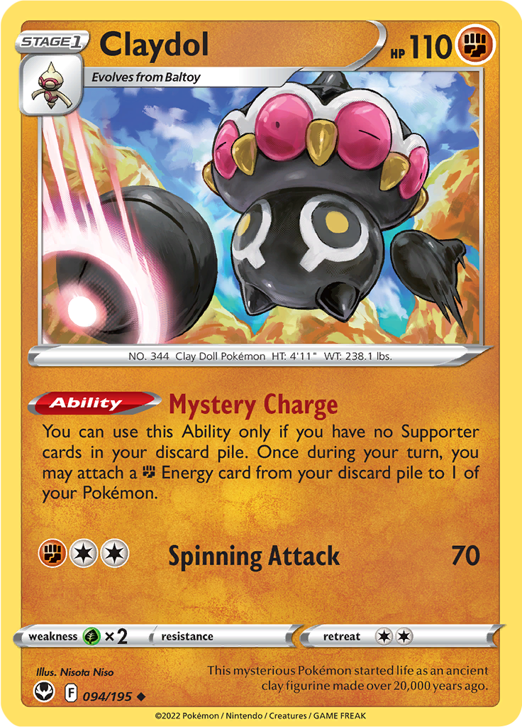 Claydol (Reverse Holo)
