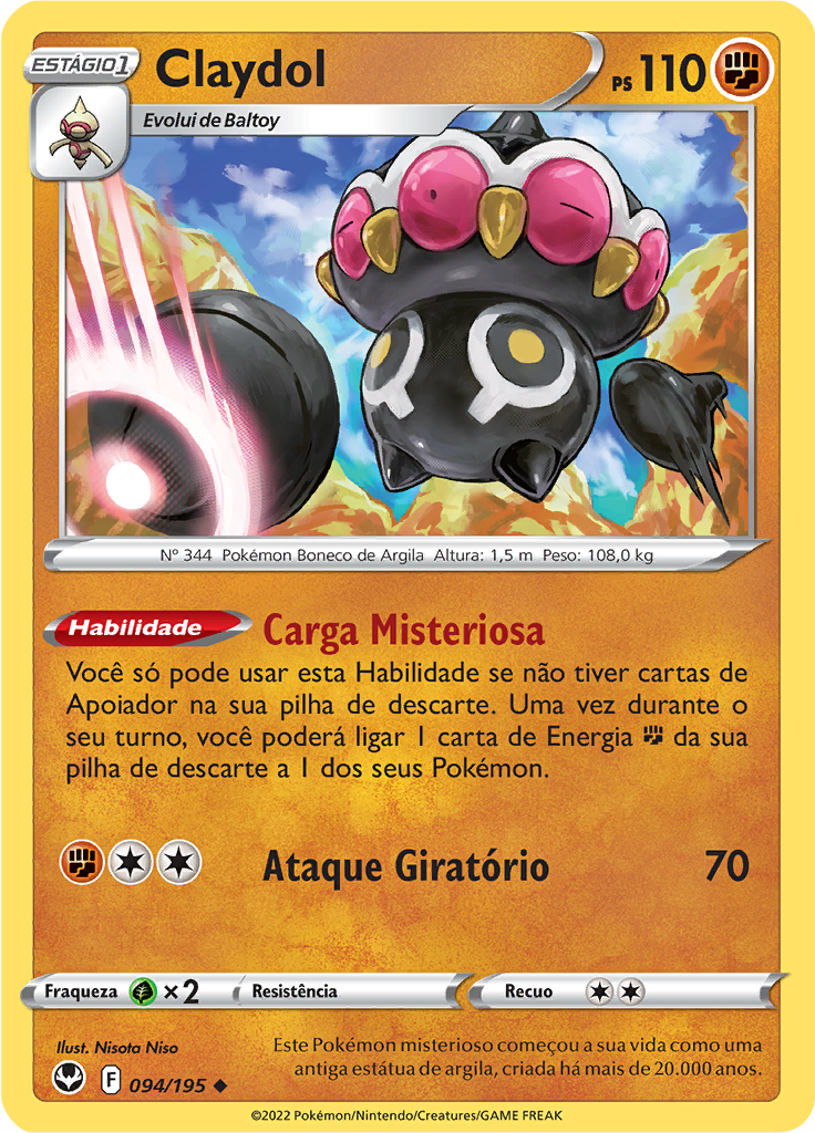 Claydol (Reverse Holo)