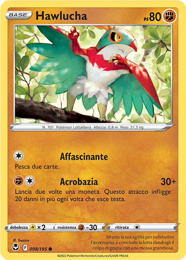 Hawlucha (Reverse Holo)