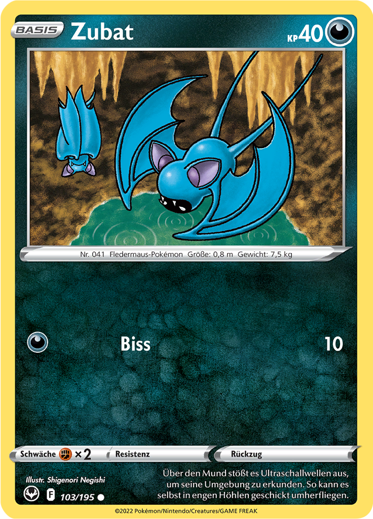 Zubat (Reverse Holo)