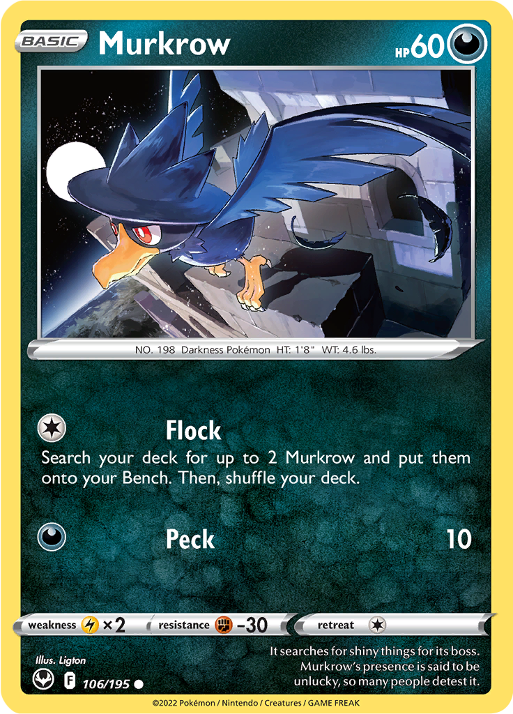 Murkrow (Reverse Holo)