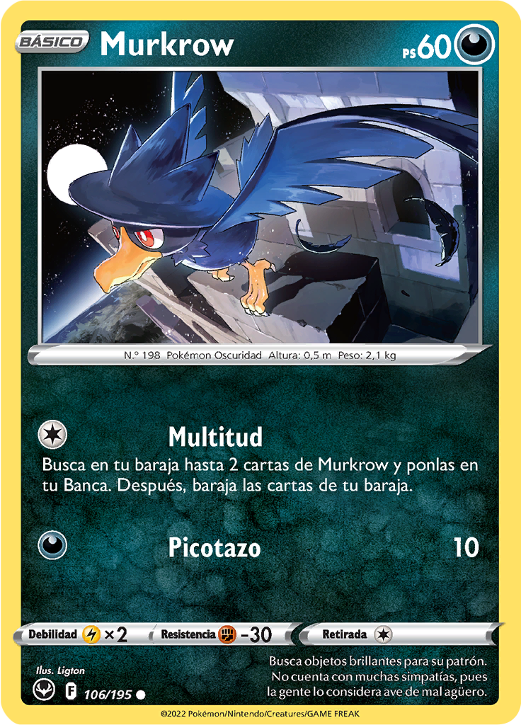 Murkrow (Reverse Holo)