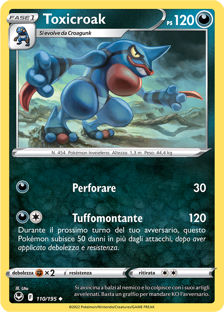Toxicroak (Reverse Holo)
