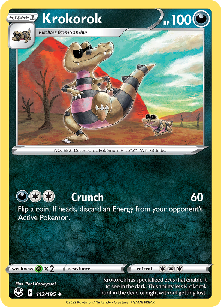 Krokorok (Reverse Holo)