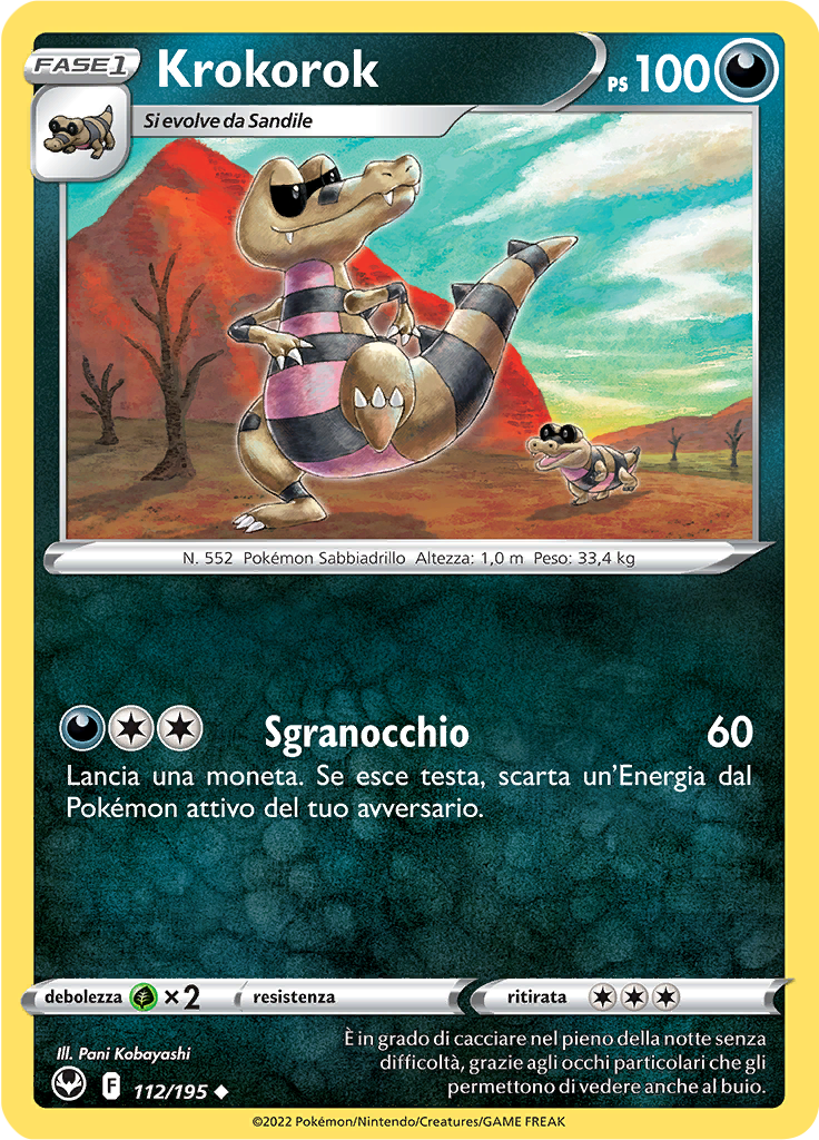 Krokorok (Reverse Holo)
