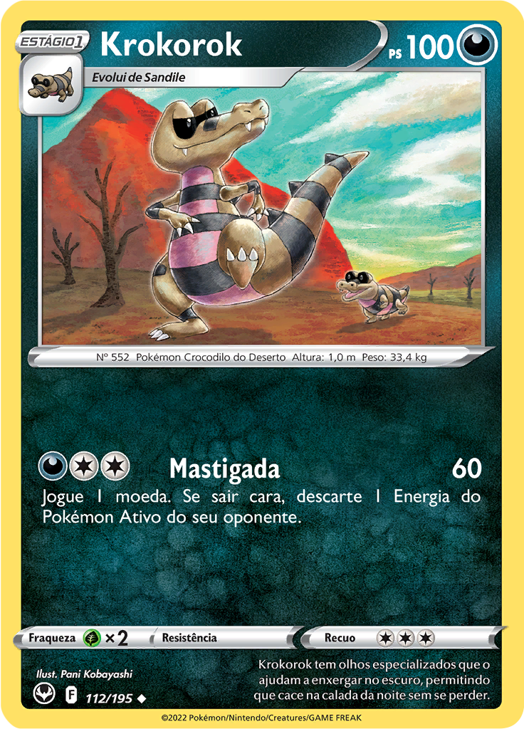 Krokorok (Reverse Holo)