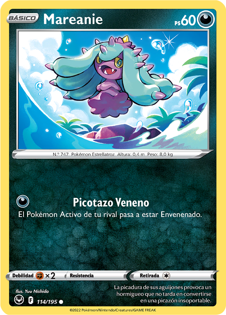 Mareanie (Reverse Holo)