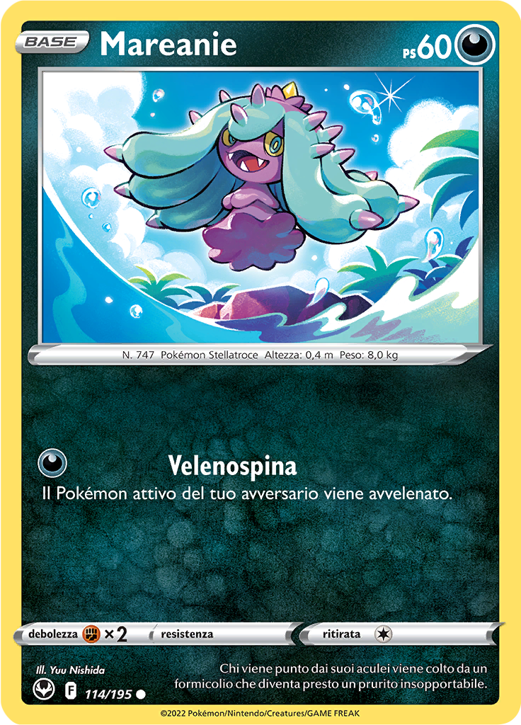 Mareanie (Reverse Holo)