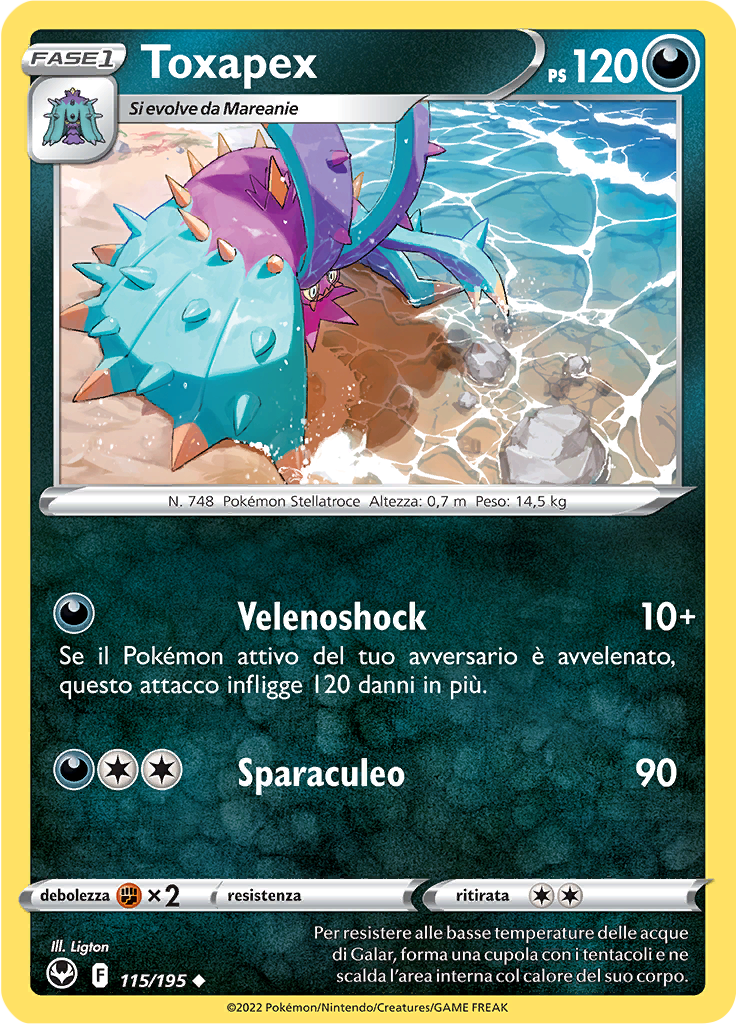 Toxapex (Reverse Holo)