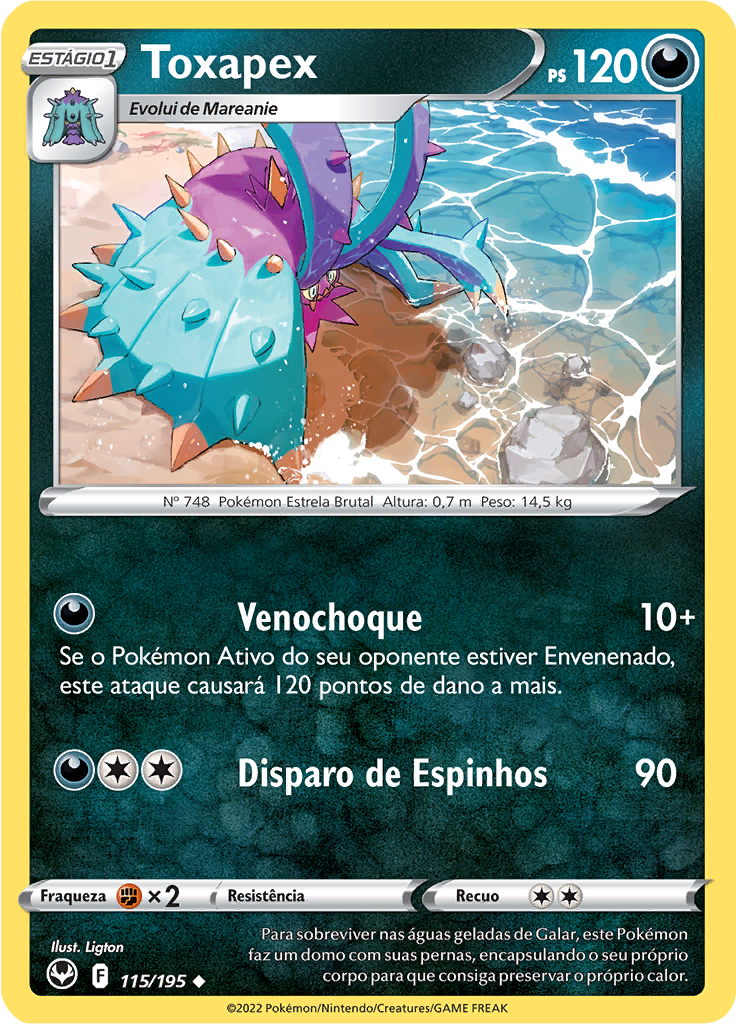 Toxapex (Reverse Holo)