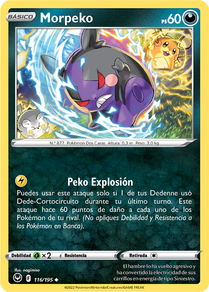 Morpeko (Reverse Holo)