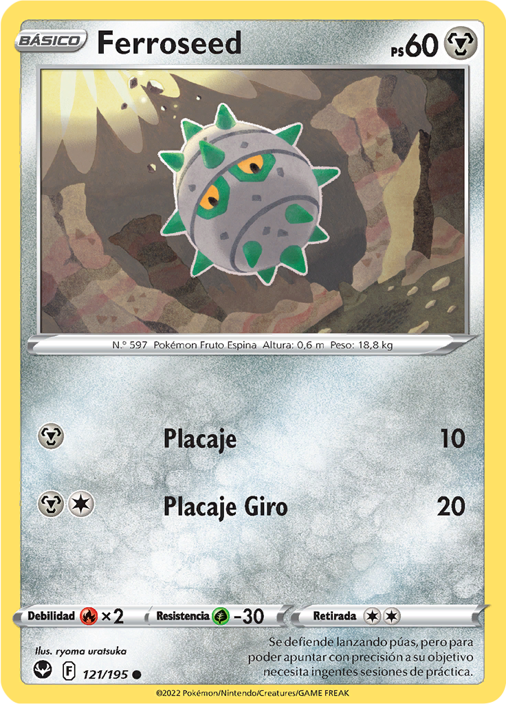Ferroseed (Reverse Holo)