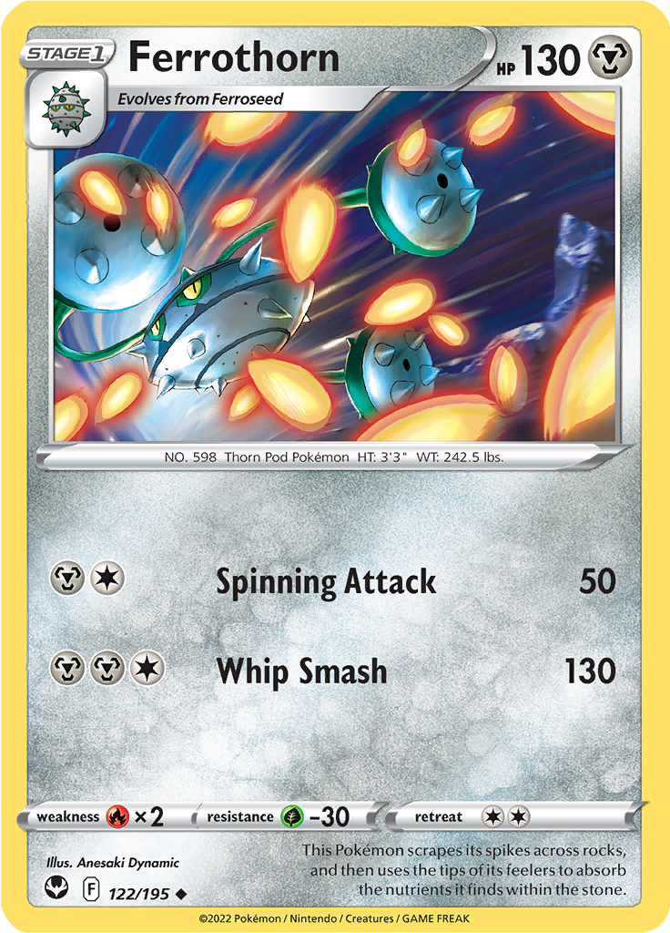 Ferrothorn (Reverse Holo)